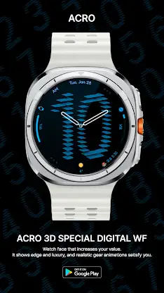 ACRO 3D Special Digital Watch screenshot 3