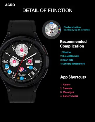 ACRO Classic Gen2 Watchface screenshot 4