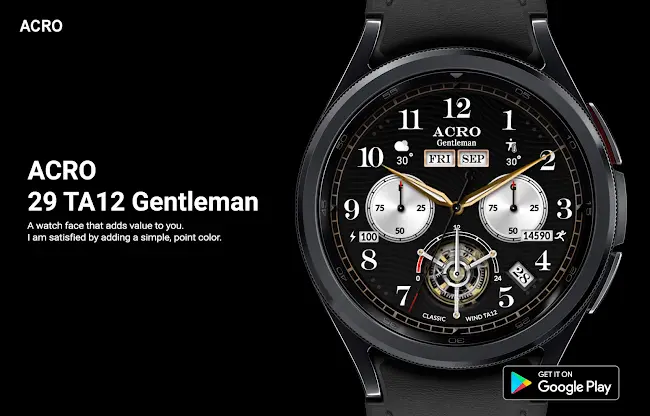 ACRO 29 Classic wind TA12Watch screenshot 3