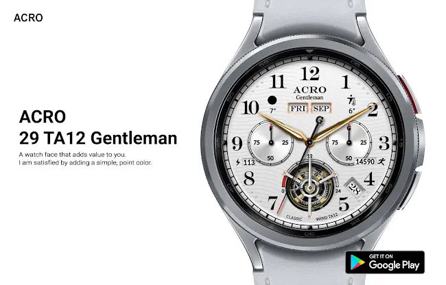 ACRO 29 Classic wind TA12Watch screenshot 2