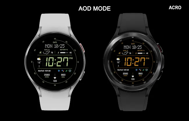 ACRO Enegy Fit Rev watchface screenshot 8