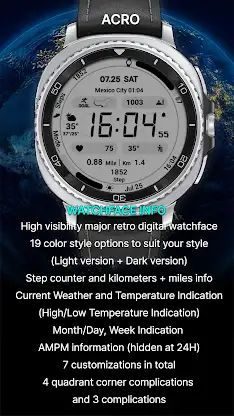ACRO Energy Fit2 Watchface screenshot 2