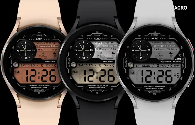 Acro Genix DnA Digi Watchface screenshot 8