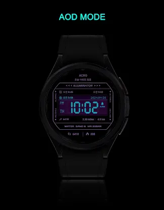 ACRO Genix G100 digital watch screenshot 7
