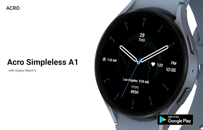 ACRO Simpleless A1 Watchface screenshot 7