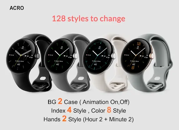ACRO Simpleless A1 Watchface screenshot 4
