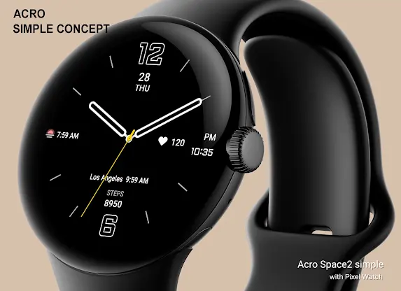 ACRO Simpleless A1 Watchface screenshot 6