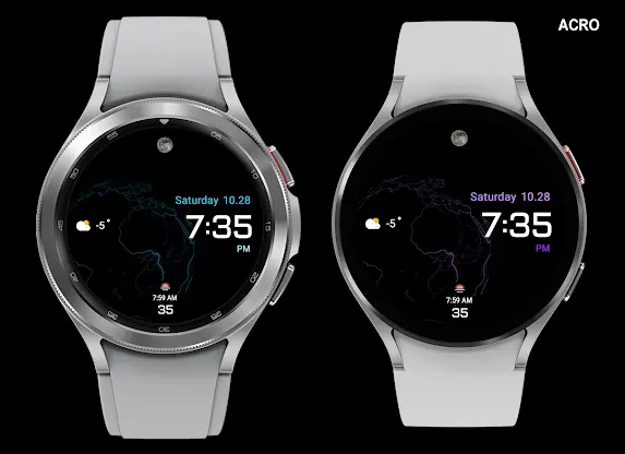 ACRO Space2 Simple Watchface screenshot 8