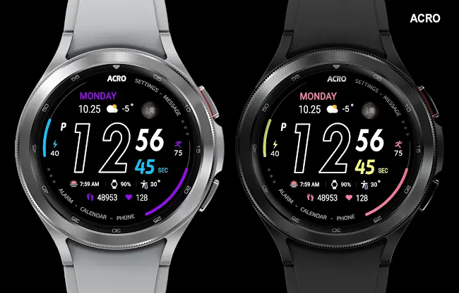 ACRO Sport Run2 Watchface screenshot 7