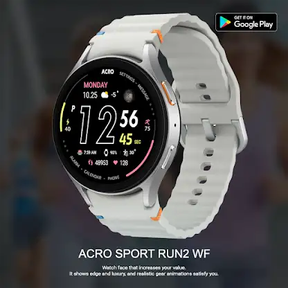 ACRO Sport Run2 Watchface screenshot 2