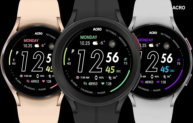 ACRO Sport Run2 Watchface screenshot 8