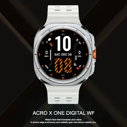 ACRO X one Digital Watchface screenshot 2