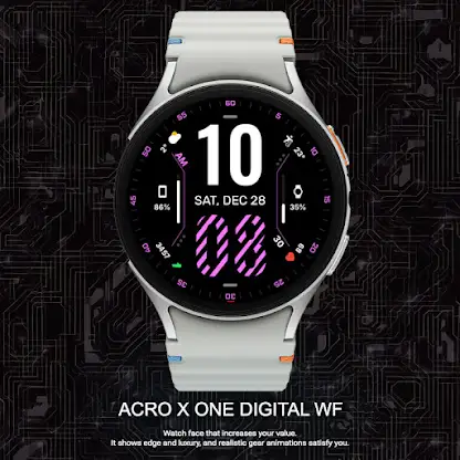 ACRO X one Digital Watchface screenshot 1