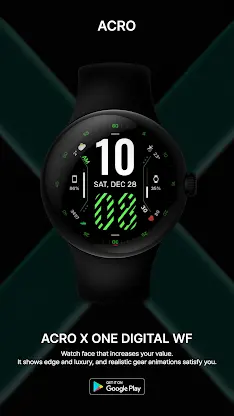 ACRO X one Digital Watchface screenshot 6
