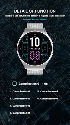 ACRO X one Digital Watchface screenshot 8