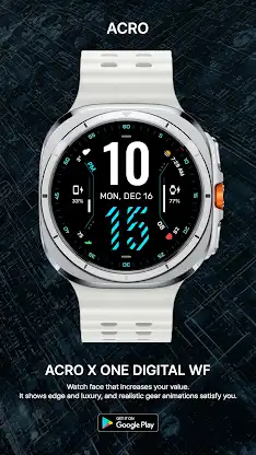 ACRO X one Digital Watchface screenshot 5