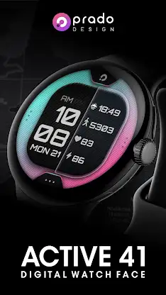 ACTIVE 41 Digital Watch Face screenshot 1