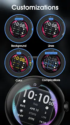 ACTIVE 42 Digital Watch Face screenshot 3