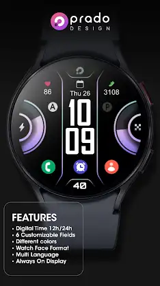 ACTIVE 55 Digital Watch Face screenshot 3