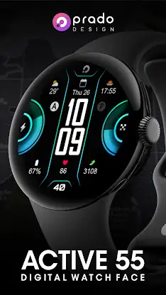ACTIVE 55 Digital Watch Face screenshot 2