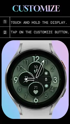 Modern Analog Watch Face screenshot 7