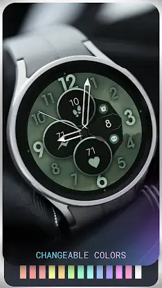 Modern Analog Watch Face screenshot 4