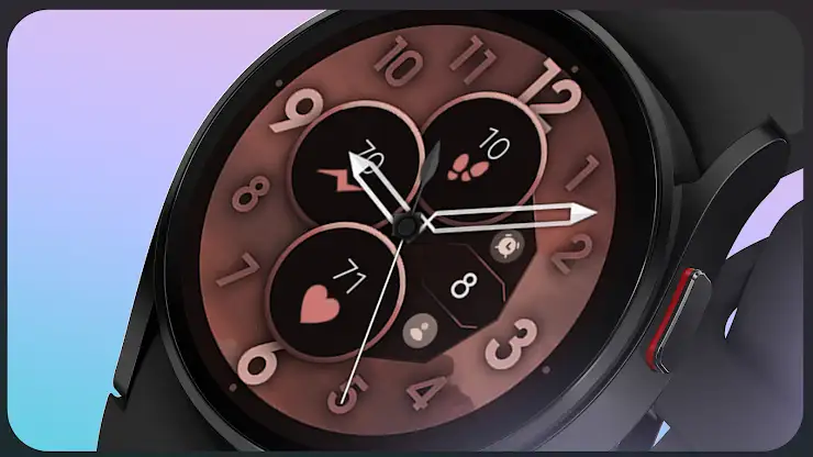 Modern Analog Watch Face screenshot 6