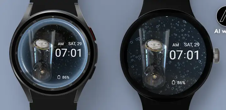 AI watch IN Glass — Android app banner