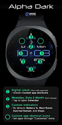 Alpha Dark - modern minimalist screenshot 5