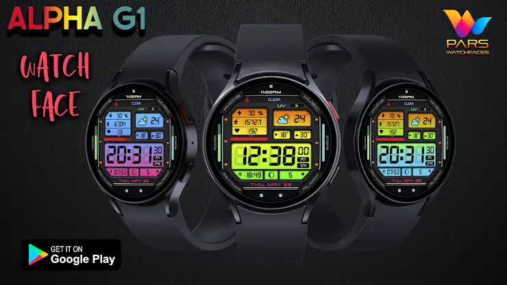 Alpha G1 Watch Face screenshot 2