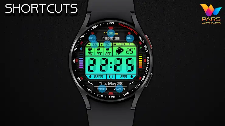 Alpha G2 Digital Watch Face screenshot 6