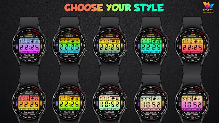 Alpha G2 Digital Watch Face screenshot 1