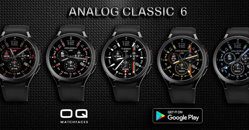 Analog Classic 6 Wear OS 4+ screenshot 2