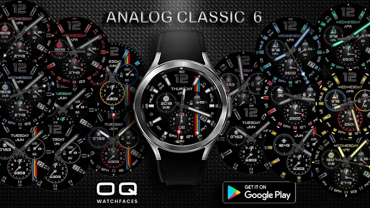 Analog Classic 6 Wear OS 4+ screenshot 1
