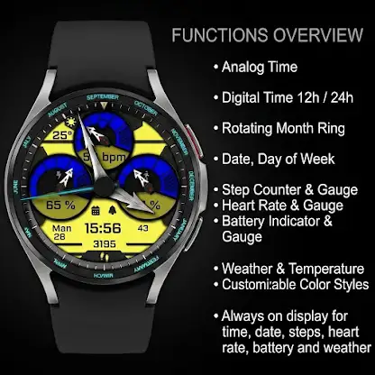 EY47 Sport Analog Watch screenshot 5
