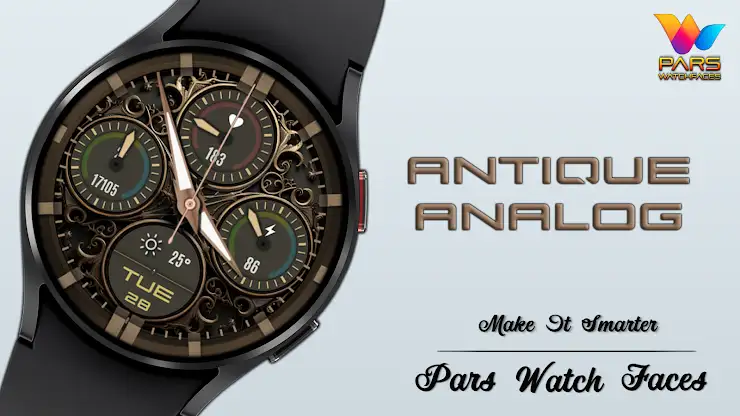 Antique Analog Watch Face screenshot 6