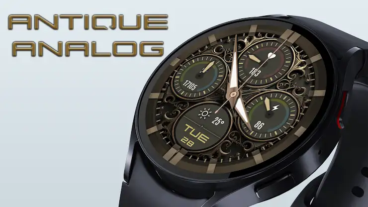 Antique Analog Watch Face screenshot 2