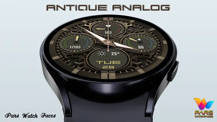 Antique Analog Watch Face screenshot 3