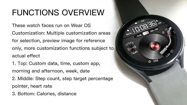 Antique Phonograph For Wear OS screenshot 3