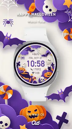 Happy Halloween Watch Face screenshot 3