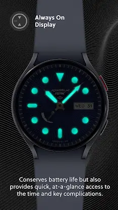 Aquastellar: Diver Watch Face screenshot 4