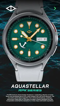 Aquastellar: Diver Watch Face screenshot 1
