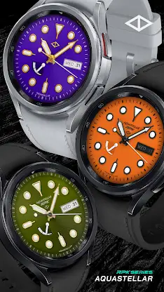 Aquastellar: Diver Watch Face screenshot 7