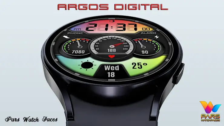 Argos Digital Watch Face screenshot 4