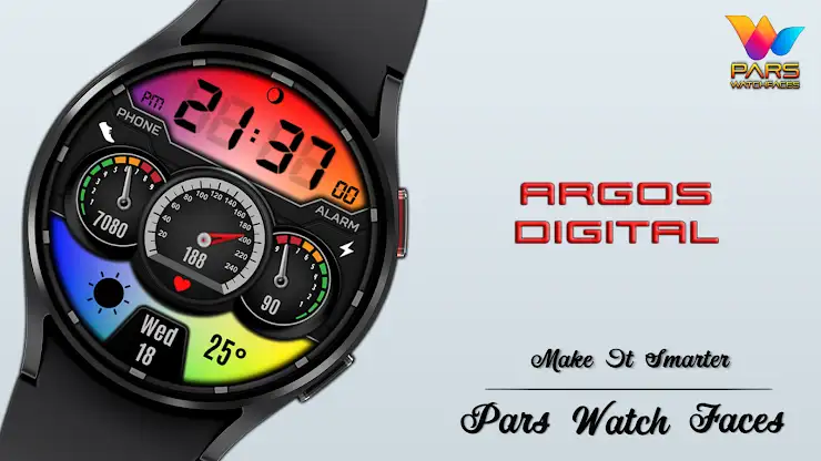 Argos Digital Watch Face screenshot 7