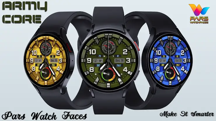 Army Core Analog Watch Face screenshot 2