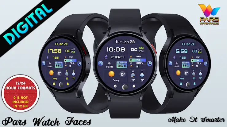 Astana Digital Watch Face screenshot 2