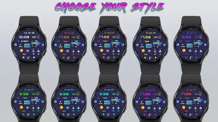 Astana Digital Watch Face screenshot 1