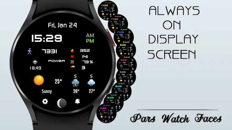 Astana Digital Watch Face screenshot 8