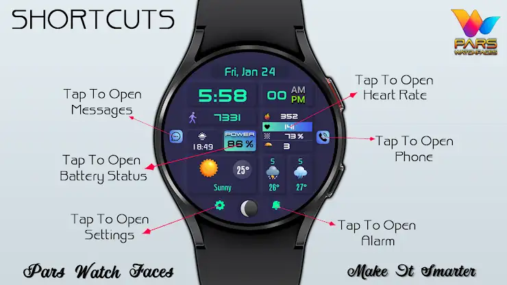 Astana Digital Watch Face screenshot 6